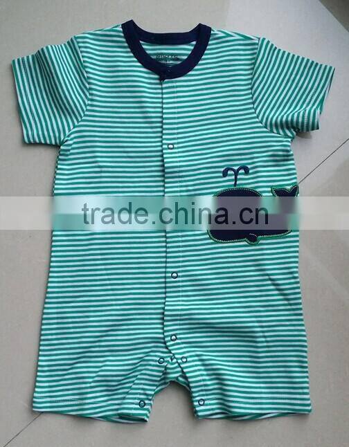 cotton baby short sleeve bodysuit baby cloth