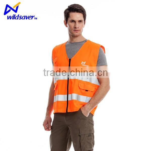 High Visibility LED Light up Work Reflective clothing safety
