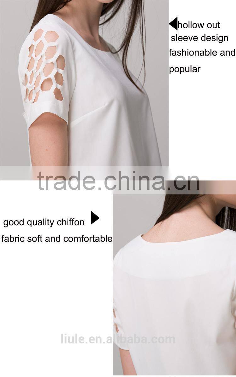 polyester t-shirt for women plain t-shirt casual t-shirt