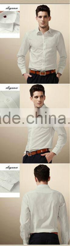 2014 100%Cotton Fabric wholesale mens dress shirts Cotton Shirt