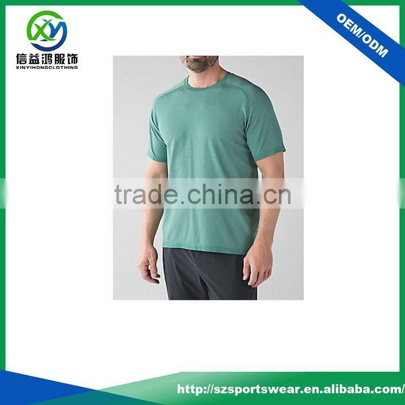 OEM custom men's nature soft and comfortable organic cotton t shirt with your brand logo design