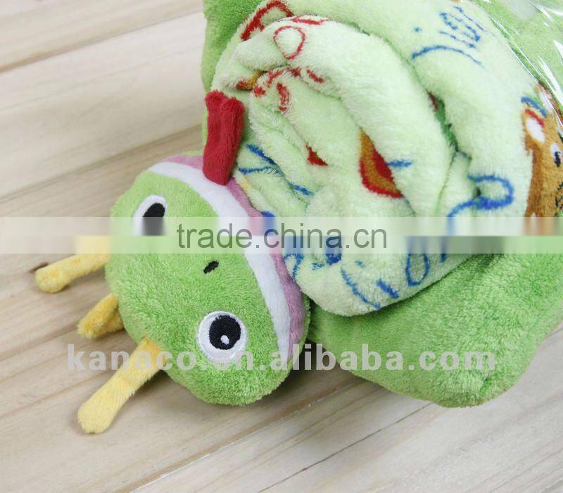 Lovely Animal head Blanket/Pillow(KN-BL-34)