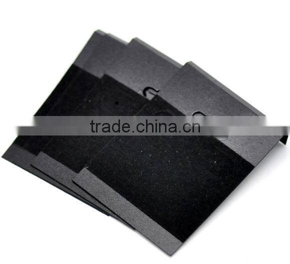 Ear Hooks Earring Plastic Display Cards 62x45mm(2-1/2"x1-3/4"), sold by packet( 500 pcs/packet )