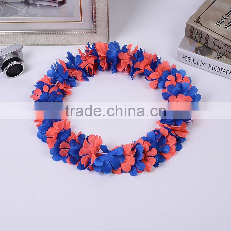 High Quality Hawaii Flower Necklaces Hula Lei Garland For Party Dance