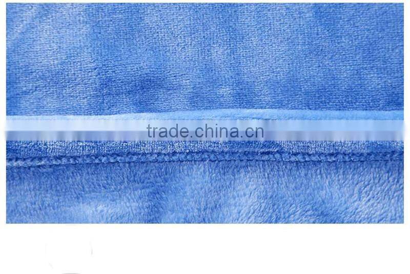 2015 Hot Sale Hometextile Wholesale Microsoft Fabric Warm Cozy Throw Airplane Wearable Solid 100 Polyester Fleece Blankets