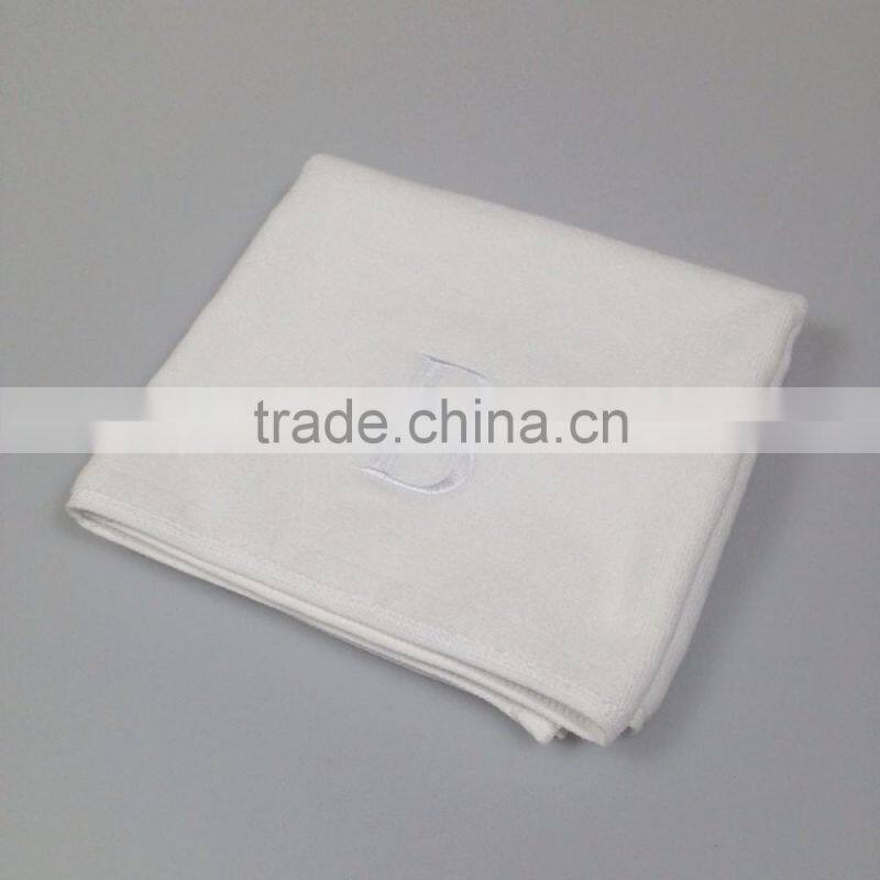 cotton white hotel Bath towel hand face towel set