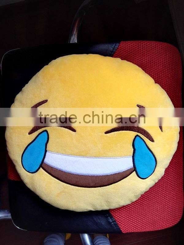 Cute Yellow super Creative Cuddles plush emoji pillows