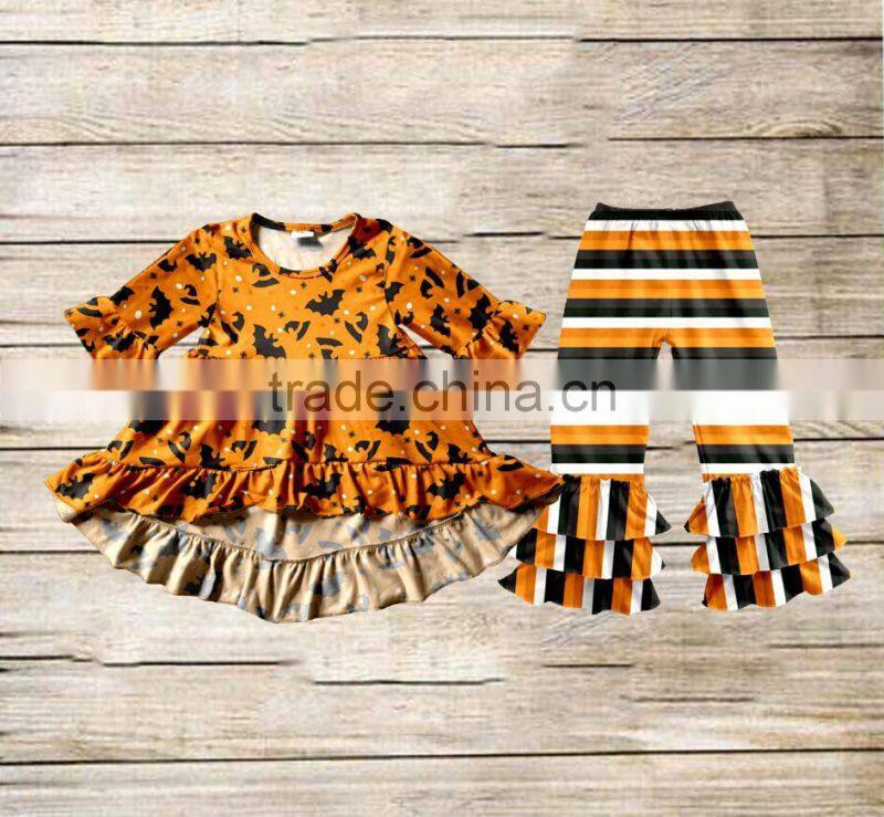Halloween Boutique Outfits Girls 2017 Fall Clothes Sets Girls Halloween Giggle Moon Remake Outfits