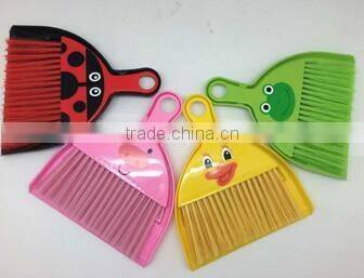 Broom, Plastic broom, Plastic broom with plastic dust pan