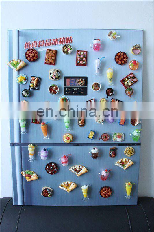 Simulation Food Artificial cupcake pvc Fridge Magnets MF-0070