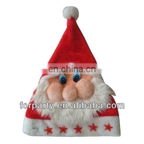 CHN-0143 Christmas hat with christmas tree LED light