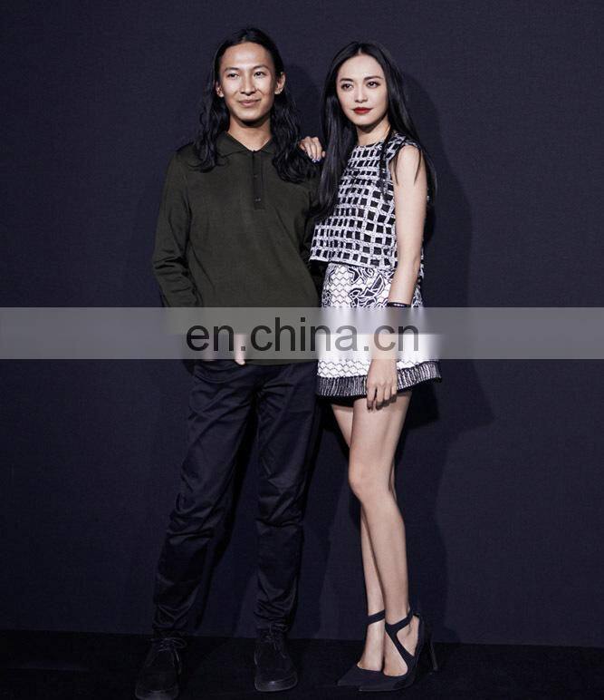 star fashion sleeveless check pattern 2 piece set dress bulk wholesale