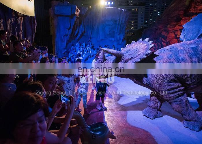 Amusement Park Robotic Dinosaur Costume For Kids