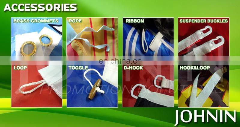 Fast shipping high quality wholesale durable custom team sport safty flag