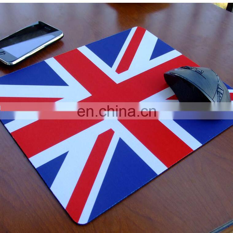 Natural Rubber Material Free Sample Sublimation the promotion printed mouse pad
