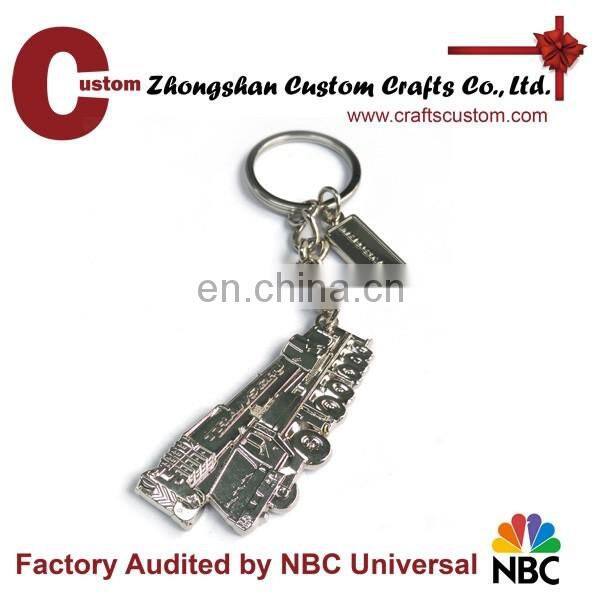 Promotional gifts Honor Cross with hard Enamel souvenir metal keychain