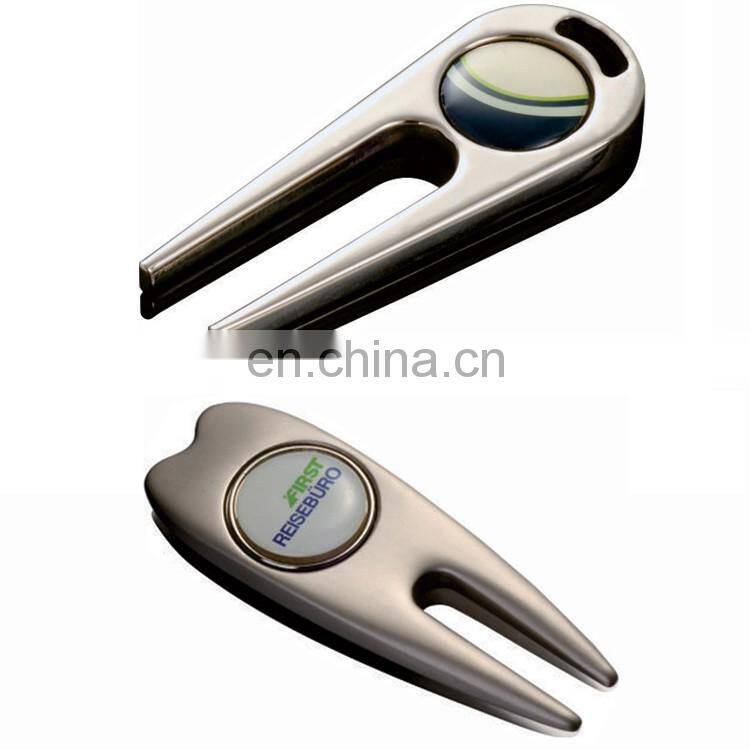 2017 New Products Customized Magnets Design Repair Golf Divot Tool For Lady and Gentelmen