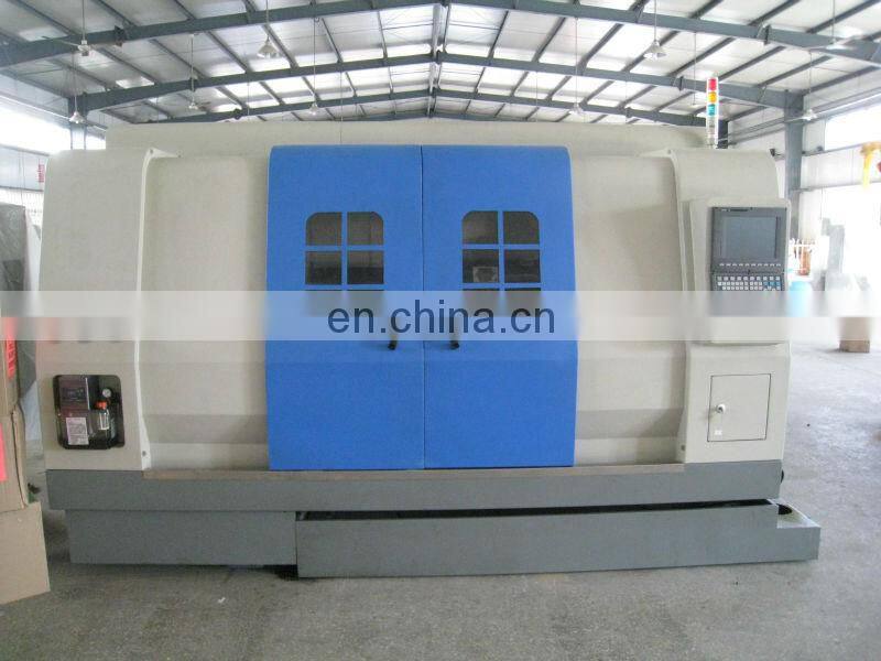 cheap slant bed metal 5 axis lathe machine cnc turning center CNC450A with high precision