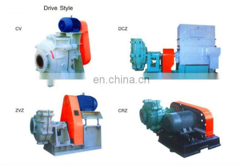 slurry pump with three phase induction motors