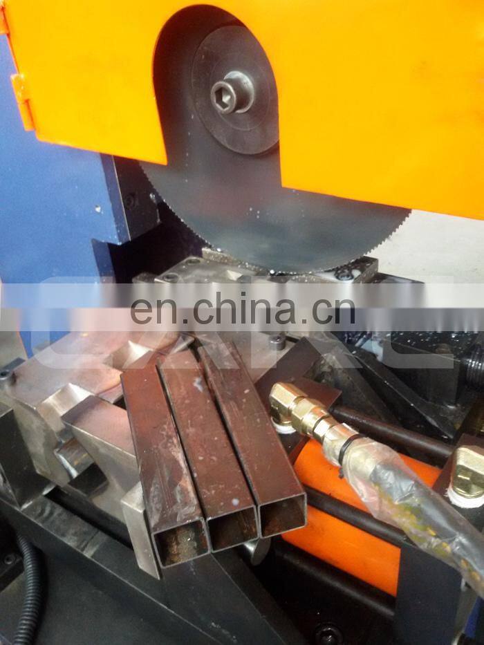 Automatic servo feeding hydraulic cnc pipe cutting machine with high accurancy
