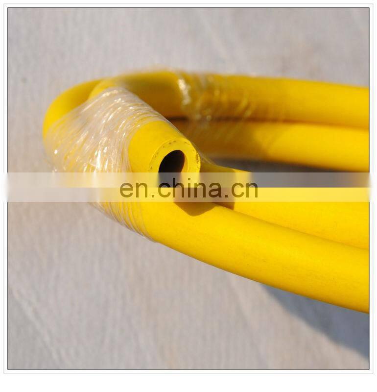 3/8-Inch Yellow LPG PVC Plastic Fuel Pipe From China Hose Manufacturer