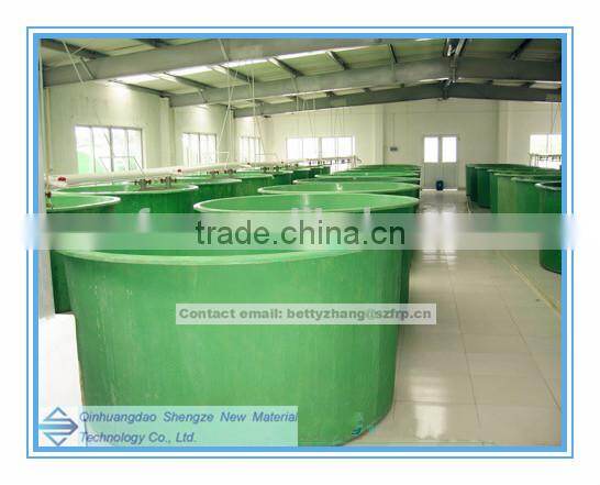 FRP fishpond, FRP tank, freshwater fish-culture pond