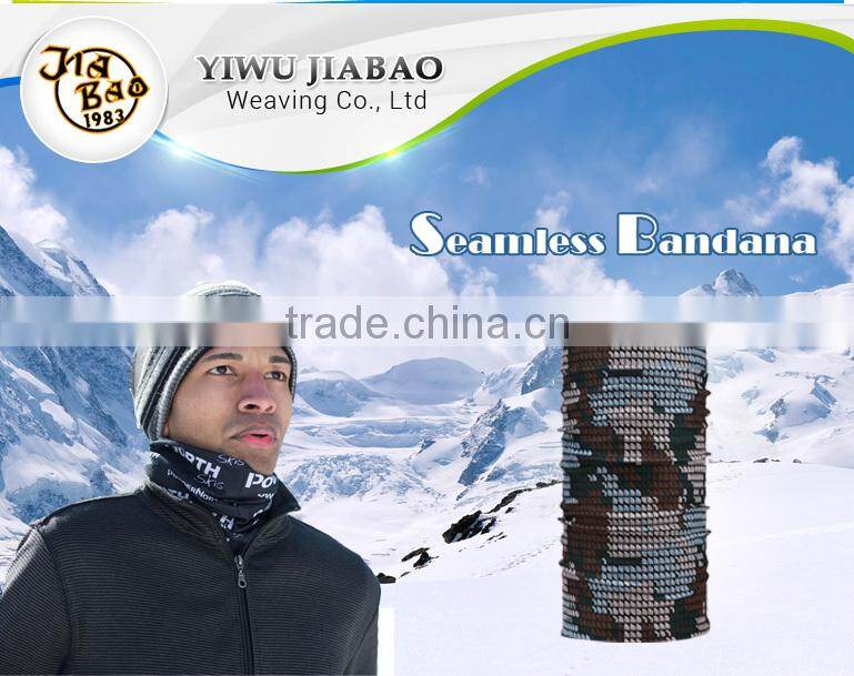 New Arrival 2015 Sports Cooling Headband Printed Scarf Wholesale Tubular Cap Tube Seamless Plaid Bandana