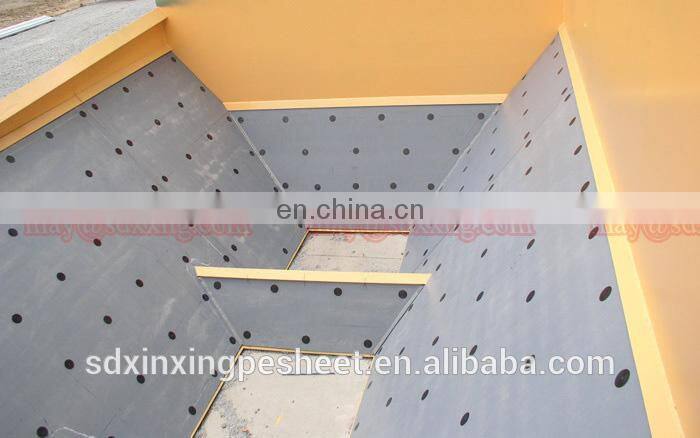 no adhesion coal bin liner / flame retardant coal bunker liner UHMWPE sheets