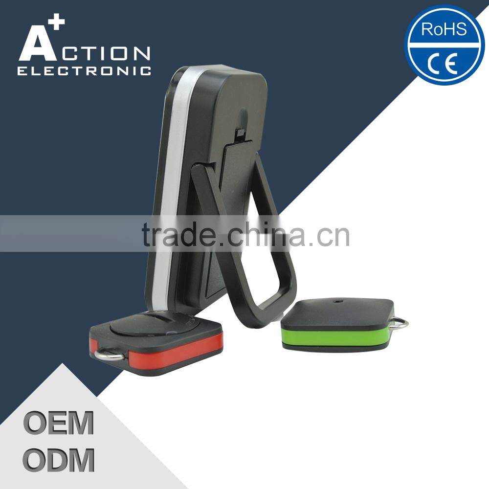 wireless key finder with 2 receivers