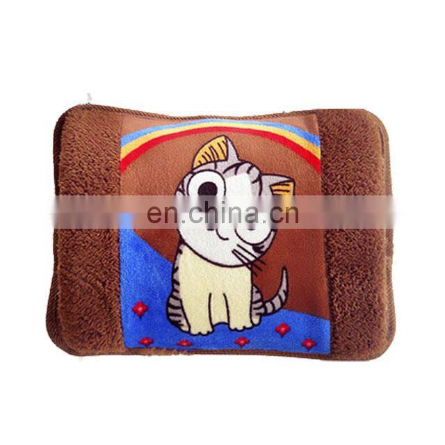 Sublimation and lovely Cartoon Electrical Hot Water Bag