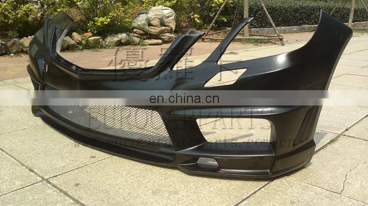 09~13y FRP material W- style W212 body kits for MB E-CLASS w212 car bodykit parts with front bumper rear bumper side skirts
