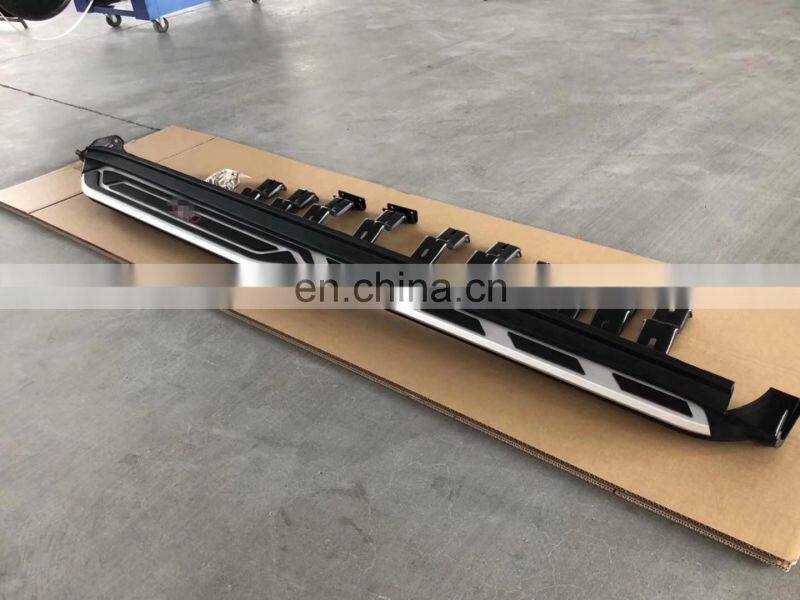 car side bar foot board pedal plate Side Step for car Bar aluminium  Running Board fit for Geely New Vision X6 2018