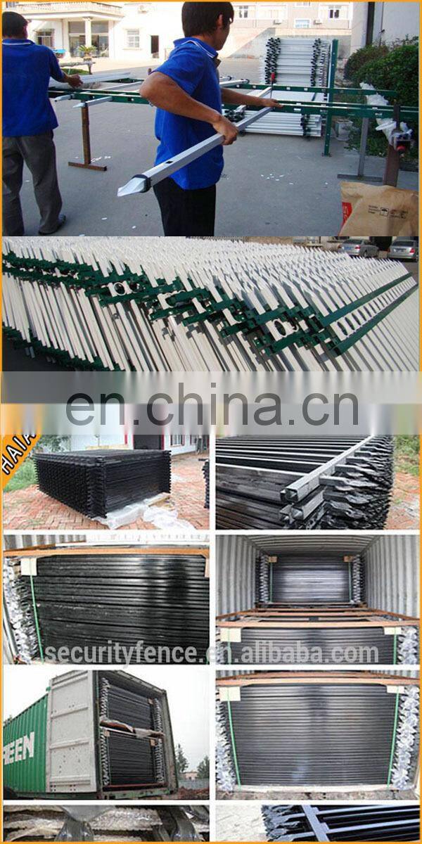 new product security wrought iron fence panels for sale