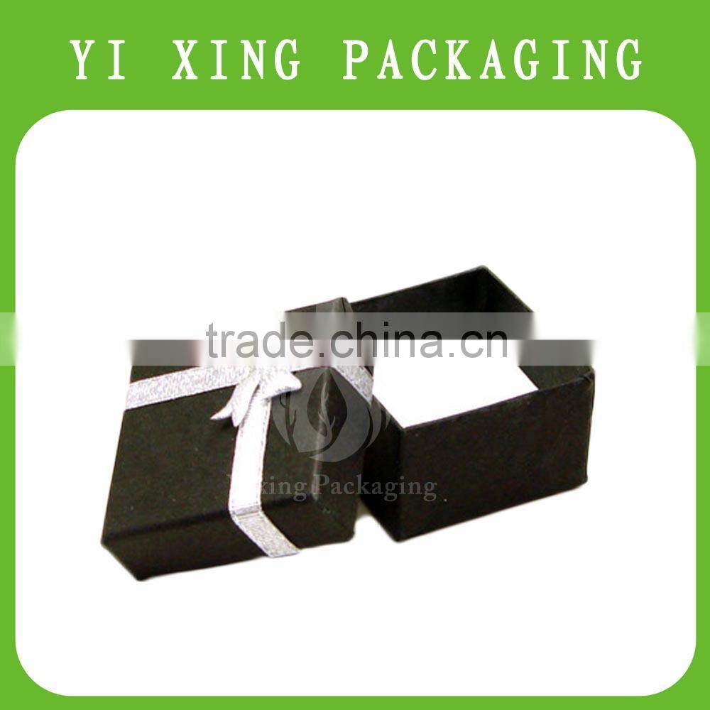 High quality Custom Logo printing hinge for Paper Jewelry Packaging box