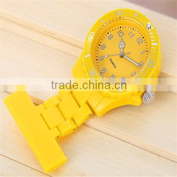 China factory silicone nurse watch