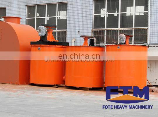 Ore slurry mixing equipment chemical mixer