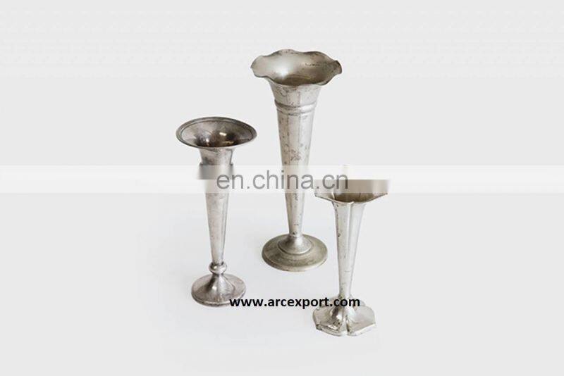 rose gold trumpet vase