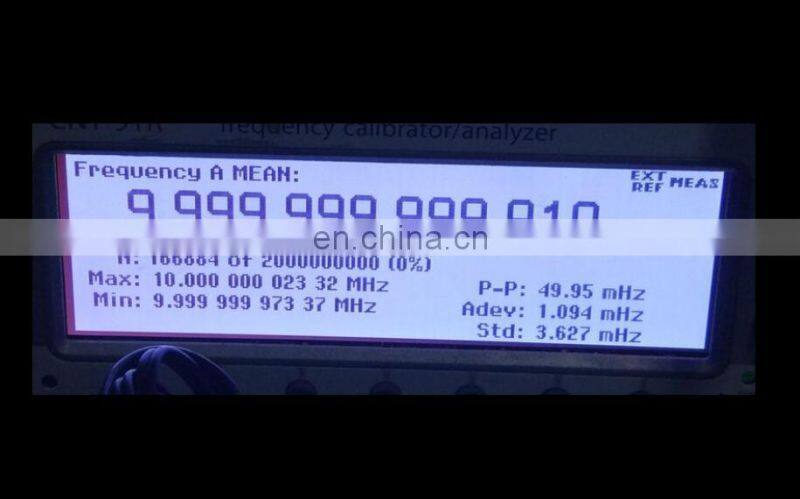 PLL-GPSDO Sine Wave GPS Receiver 10M 1PPS Green PanelGPS Tame Disciplined Clock