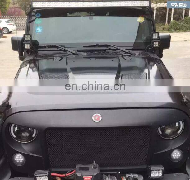 Lantsun J346 HOOD Hellcat Auto parts for jeep JK for wrangler 2007-2017