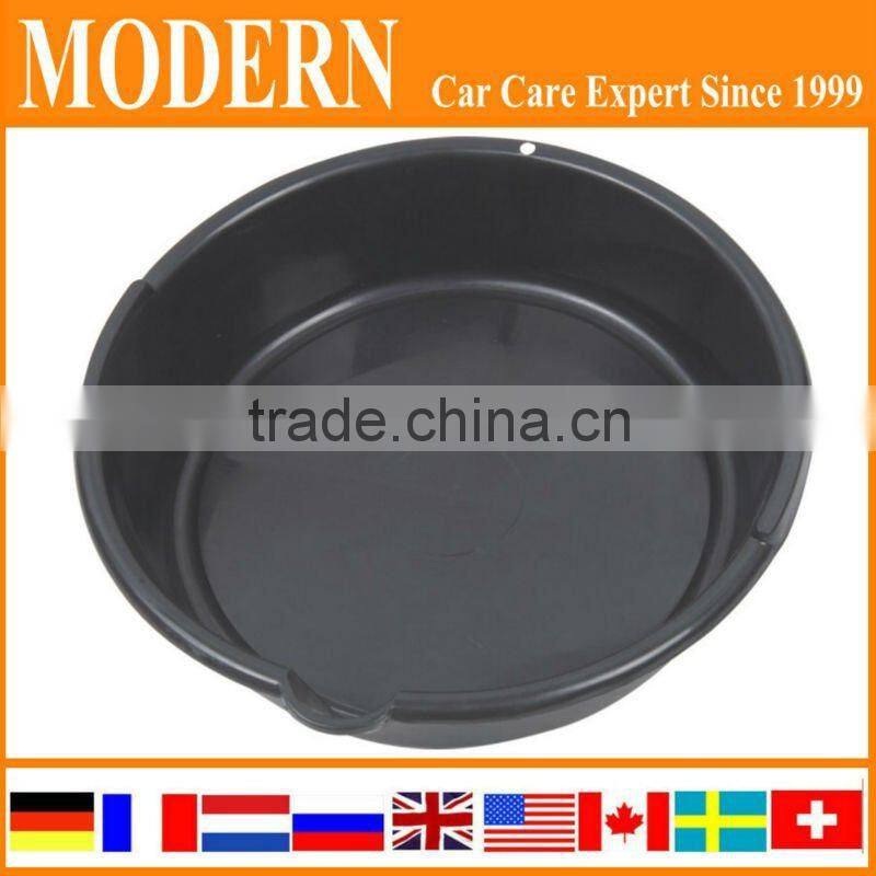 6L Plastic circle Oil drain pan
