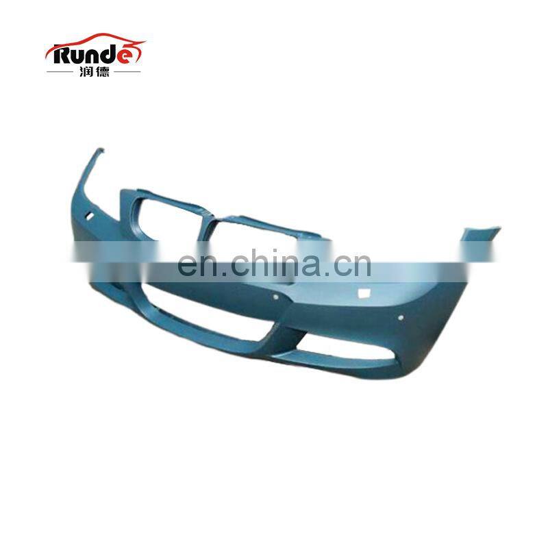 Runde PP Material Car Body kits For BMW E90 MT Style Car Front Rear Bumper Side Skirt Fog Lights Frame 2009-2011