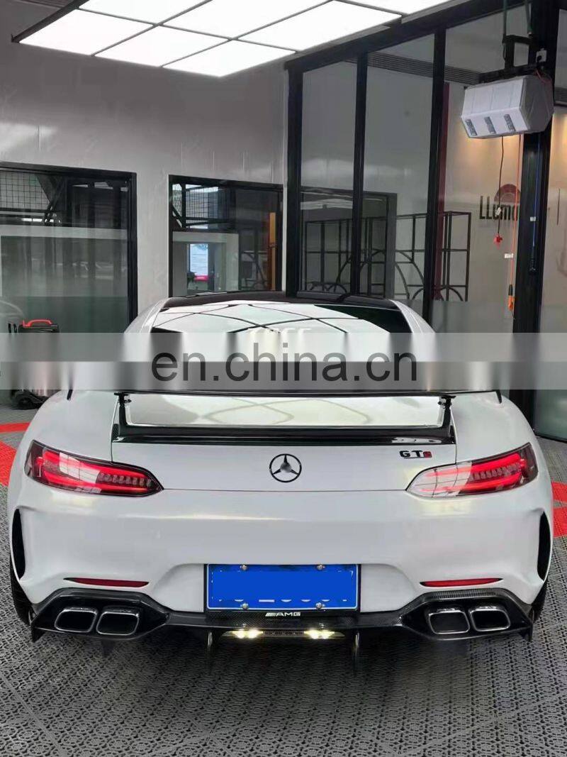 Runde For 14-19 Mercedes-Benz AMG GT GTC GTS IMP Style Body Kit Front Bumper Rear Bumper Front Lip Rear Lip Hood Side Skirt