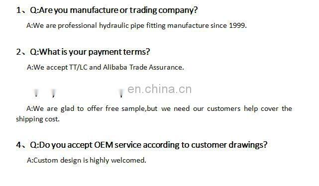 Top producer banjo tee fitting stainless pipe fitting 316l stainless steel pipe