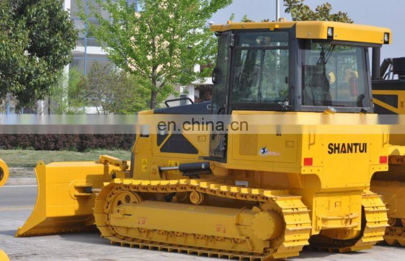 SHANTUI small bulldozers 80hp 9ton crawler bulldozer DH08-B2 hydrostatic dozer for sale