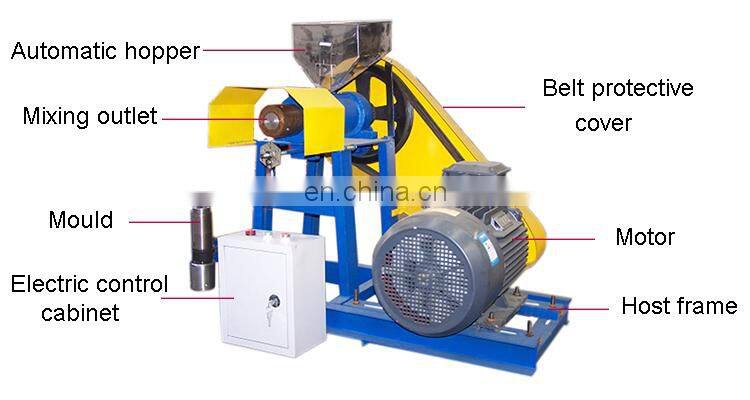 Food Machine Snacks Puff Corn Snacks Machine Smaller Lab single Screw Extruder
