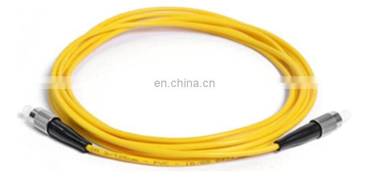 SM,G652 cable,3.0mm diameter FC/UPC-FC/UPC Optical Fiber patch cord