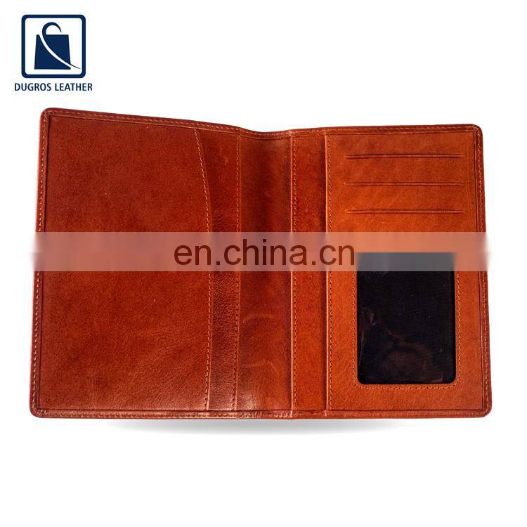 Hot Sale on Superior Quality Custom Leather Material Made Passport Holder from Trusted Supplier