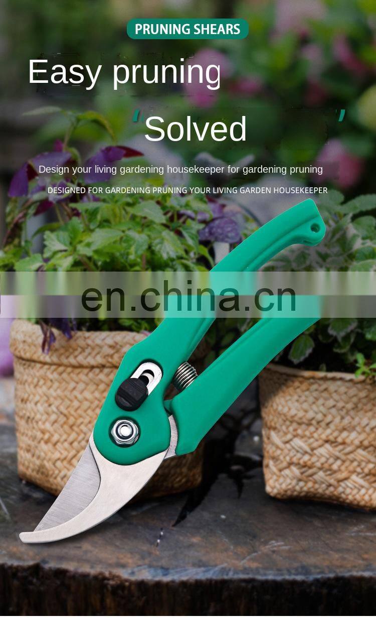 Professional steel pruner gardening hand pruning shears scissors for flowers/garden tree