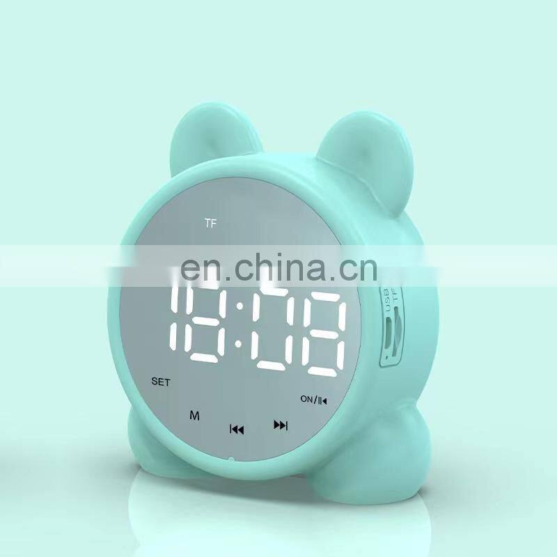 Smart Digital alarm clock with countdown timer desk Table Clock for Bedroom office desktop despertador reloj logo custom