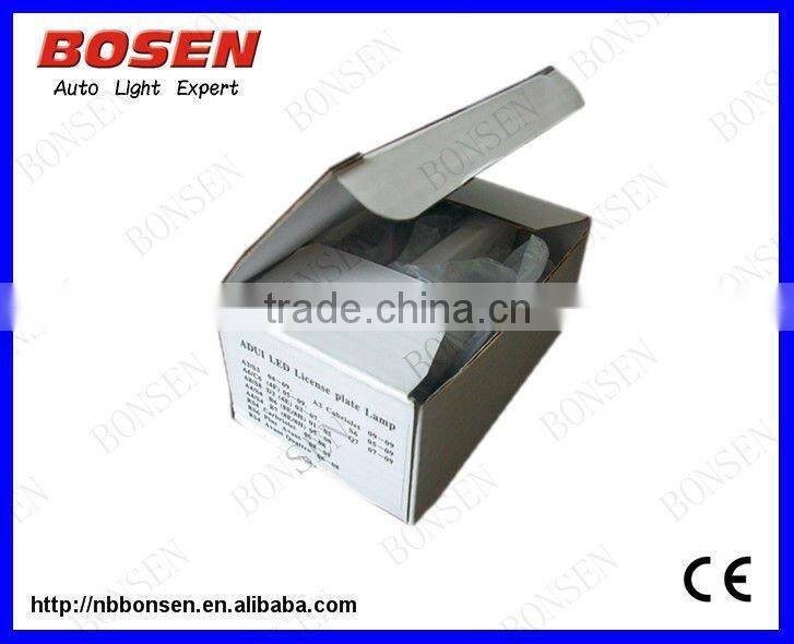 led license plate light for AUDI with CE certifcate